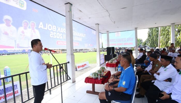 Sportivitas dan Silaturahmi, Pesan Wabup Luwu di Pembukaan Wara Cup II