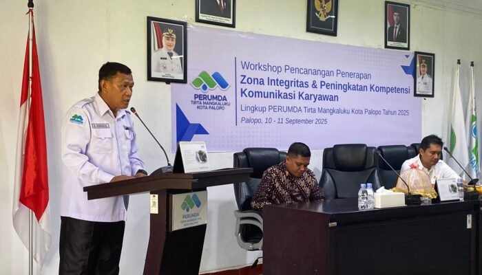 Perumda Tirta Mangkaluku Palopo Canangkan Zona Integritas dan Tingkatkan Kompetensi Karyawan