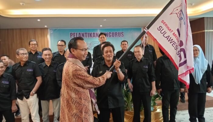 Anwar Sanusi Nahkodai SMSI Sulsel, Tegaskan Peran Media dalam Pembangunan