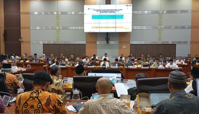 Komisi VIII DPR Setujui Kenaikan Pagu dan Realokasi Anggaran Kemenag TA 2026