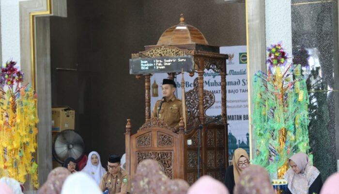 Peringatan Maulid Nabi di Bajo, Dhevy Bijak Tekankan Pentingnya Ukhuwah dan Akhlak Mulia
