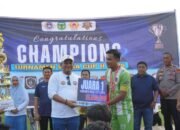 Bupati Patahudding Resmi Tutup Wara Cup II, CTI Tembo’e FC Jadi Kampiun