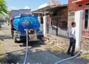Perumda Tirta Mangkaluku Palopo Kerahkan Truk Tangki Distribusi Air Bersih