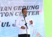 Patahudding Resmikan Gedung Badminton Center PB, Dorong Lahirnya Atlet Muda Berprestasi