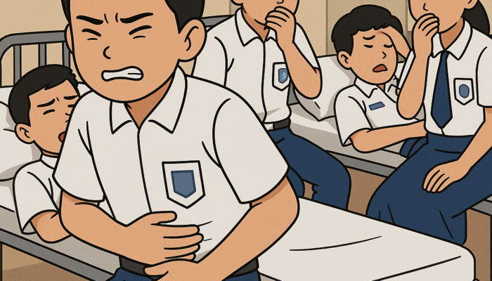 Makan Siang Berujung Keracunan, Puluhan Siswa SMPN 9 Palopo Jalani Perawatan Medis