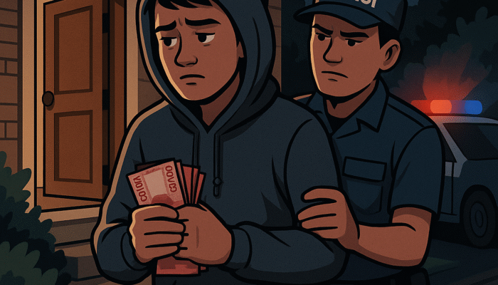 Remaja di Palopo Nekat Bobol Rumah Warga, Gasak Uang Rp14,6 Juta