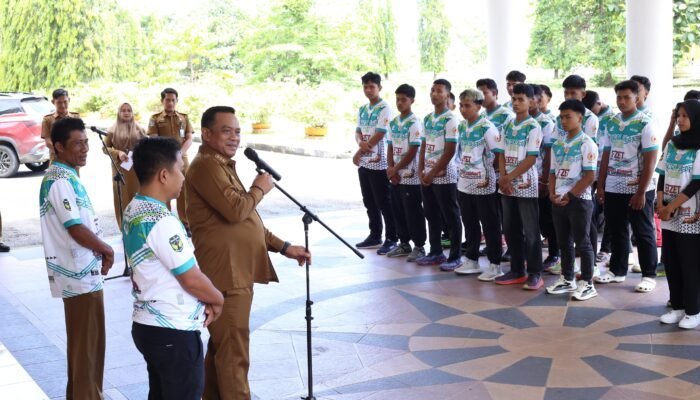 Bupati Luwu Lepas Atlet Pencak Silat untuk Laga Pra Porprov di Parepare