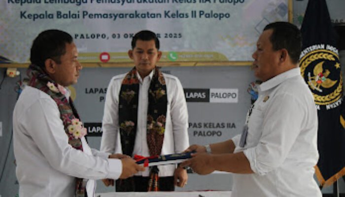Serah Terima Jabatan Kalapas Palopo Berlangsung Haru, Plt Kalapas: Tugas di Lapas Bukan Hal Mudah