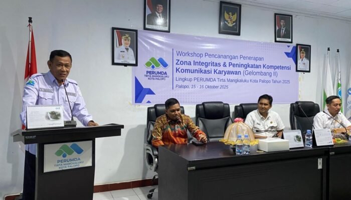 PERUMDA TM Palopo Mantapkan Zona Integritas, Tegaskan Komitmen Anti Korupsi dan Pelayanan Prima