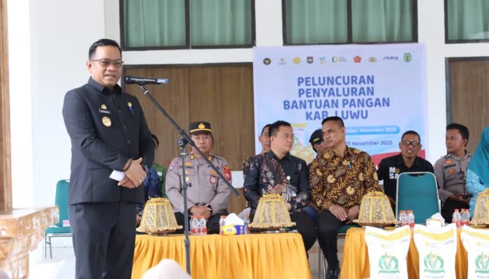Pemkab Luwu Salurkan Bantuan Pangan 2025 untuk 37 Ribu Keluarga