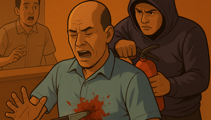 Diduga Rampok Uang BLT, Pegawai Kantor Pos Tikam Atasan Lalu Kabur