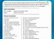 Gangguan Distribusi Air di Palopo, Perumda Tirta Mangkaluku Turunkan Tim Perbaikan