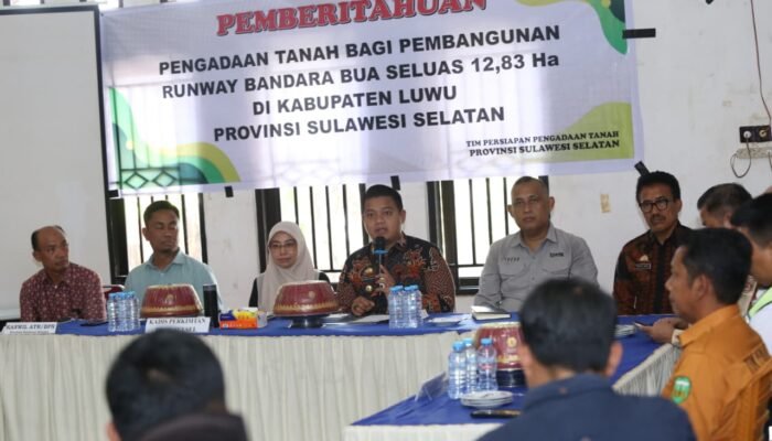 Runway Baru Bandara Bua Ditarget Tuntas, Wabup Luwu: untuk Ekonomi dan Konektivitas Daerah