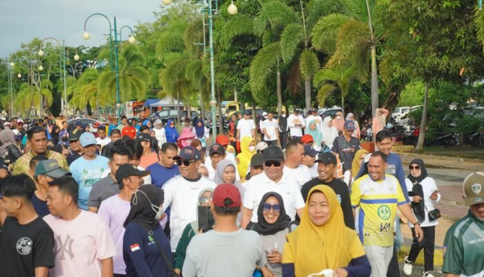 Pemkab Luwu Meriahkan HUT KORPRI ke-54 dengan Senam Bersama dan Jalan Santai