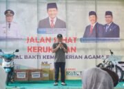 Jalan Sehat Meriahkan HAB Kemenag ke-80 di Luwu, Bupati Hadir Lepas Pj Kakan Purna Bhakti