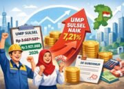 Mulai 1 Januari 2026, UMP Sulsel Naik 7,21 Persen