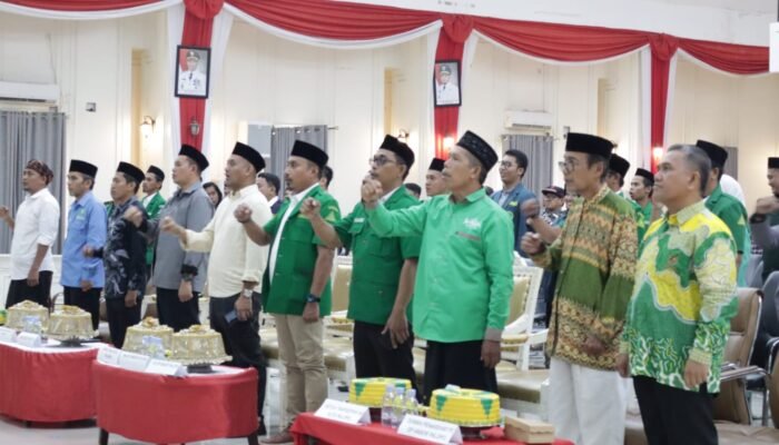 Perkuat Kemandirian Organisasi, GP Ansor Palopo Hadirkan BUMA di Momentum Pelantikan