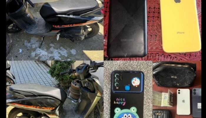 Buronan Jambret Ditangkap, Polisi Sita Motor dan Lima Handphone