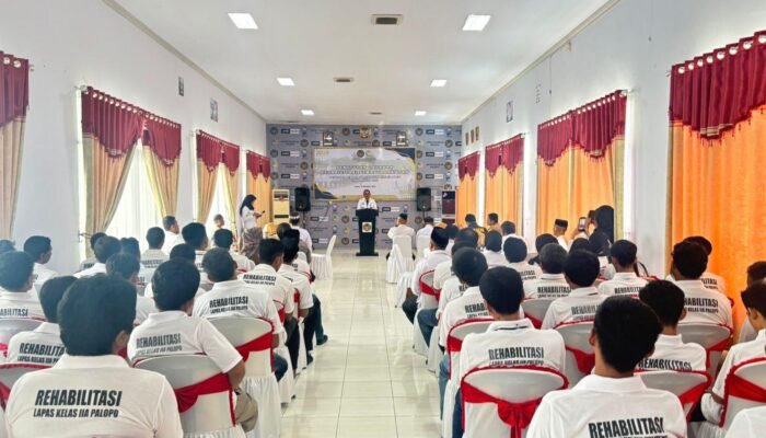 Komitmen Bersih Narkoba, 84 WBP Lapas Palopo Tuntaskan Program Rehabilitasi
