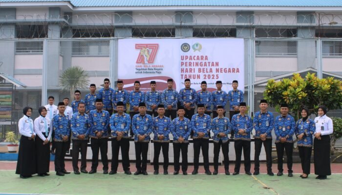 Lapas Palopo Peringati Hari Bela Negara ke-77, Perkuat Nilai Nasionalisme dan Integritas