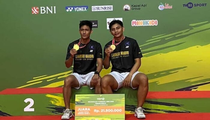 Prestasi Membanggakan! Tim Bulutangkis Sulsel Raih Emas di Kejurnas Divisi II 2025