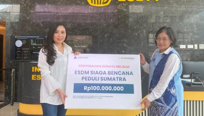 PT Masmindo Salurkan Bantuan Kemanusiaan Lewat Program ESDM Siaga Bencana