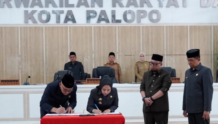 DPRD dan Pemkot Palopo Resmi Sepakati Perda APBD 2026