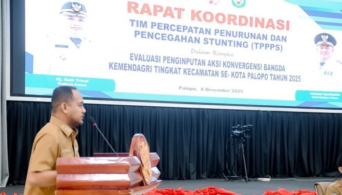 Menuju Generasi Sehat, Wakil Walikota Palopo Tekankan Perkuat Komitmen Cegah Stunting