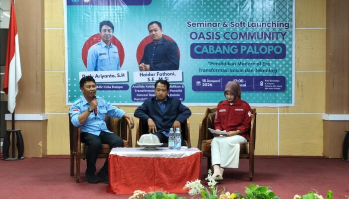 OASIS Palopo Resmi Diluncurkan, Dorong Pendidikan Modern di Era Transformasi Sosial dan Teknologi