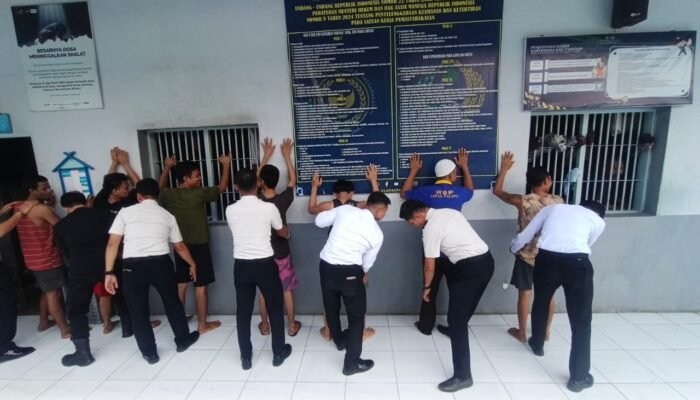 Lapas Palopo Geledahan Blok Hunian, Perkuat Deteksi Dini Kamtib