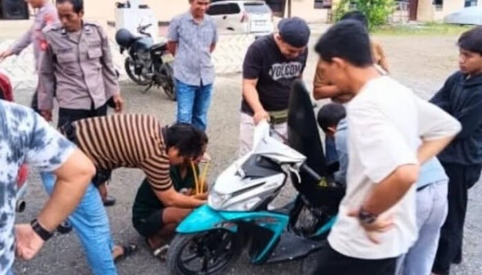 Curi Motor di Parkiran RSUD Batara Guru, Remaja 16 Tahun Diamankan Polisi