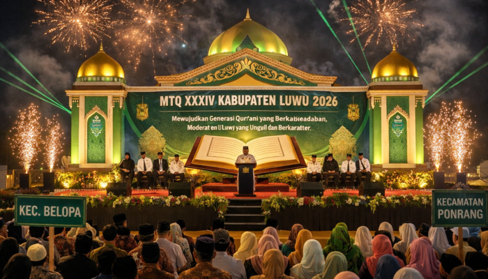 MTQ XXXIV Luwu 2026 Digelar di Padang Sappa, Diikuti 425 Peserta dari 22 Kecamatan