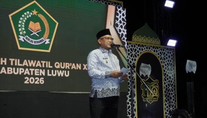 Bupati Luwu Buka MTQ XXXIV, Tegaskan Komitmen Bangun Generasi Berakhlak