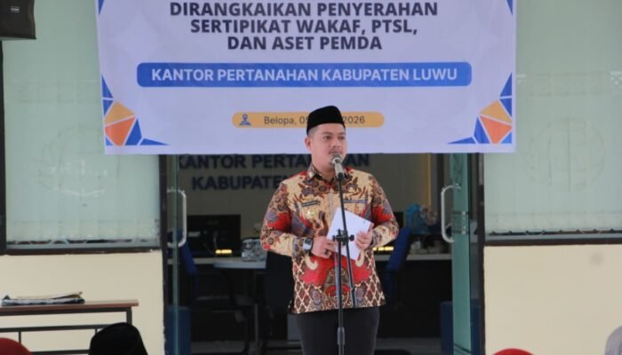 Hadiri Buka Puasa Bersama, Wabup Luwu Tekankan Pentingnya Tata Kelola Tanah