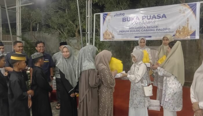 Bukber Bulog Palopo: Pererat Silaturahmi, Salurkan Bantuan Sosial
