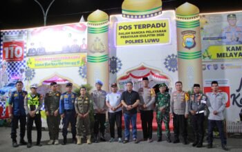 Bupati Luwu Tinjau Pos Operasi Ketupat, Pastikan Mudik Aman dan Nyaman