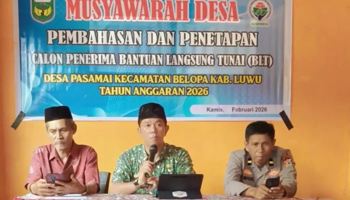 Pemda Luwu Minta Desa Perketat Verifikasi Data Penerima Bansos