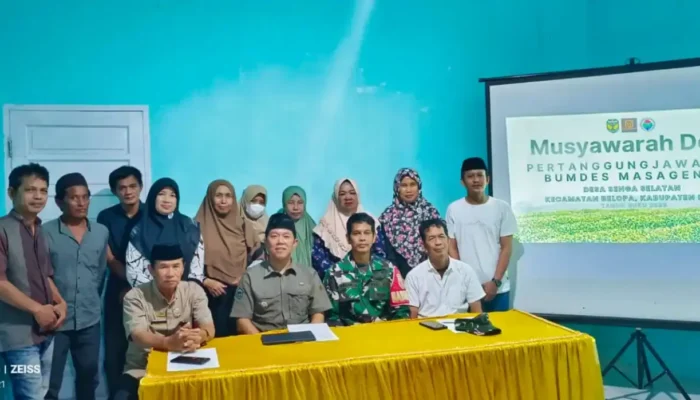 Pemda Luwu Apresiasi Kinerja BUMDes Masagenae dalam Musdes Tutup Buku 2025