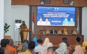 Bupati Luwu Wajibkan OPD Bersih-Bersih Sebelum Kerja