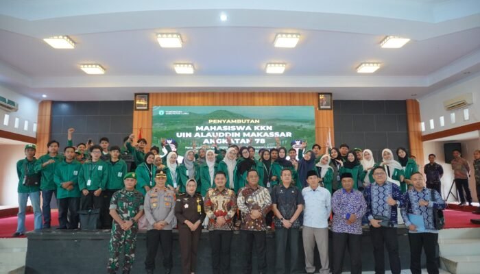 Bupati Luwu Terima 181 Mahasiswa KKN UIN Alauddin, Siap Mengabdi di Tiga Kecamatan