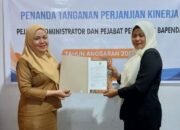 Perkuat Akuntabilitas, Bapenda Luwu Utara Resmi Teken Perjanjian Kinerja 2026