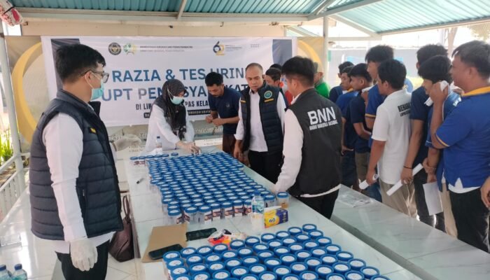 Tes Urin HBP ke-62, Lapas Palopo Tegaskan Komitmen Bebas Narkotika