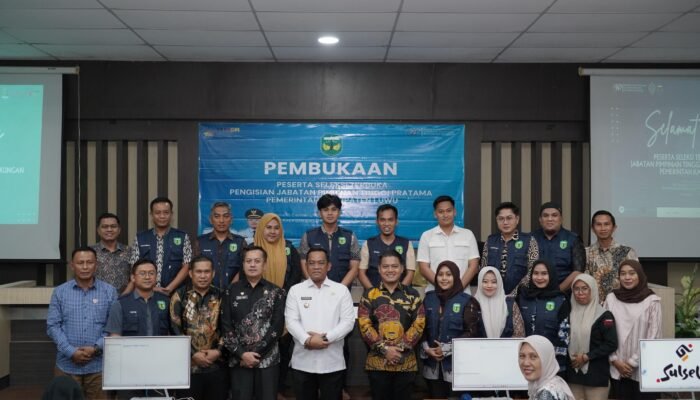 Patahudding Buka Seleksi JPT Luwu, 14 Pejabat Berebut Kursi Strategis