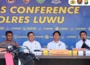 Polres Luwu Ungkap Kasus Curat di Empat TKP, Empat Pelaku Diamankan