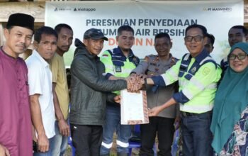 PT Masmindo Bangun Fasilitas Air Bersih untuk Warga Dusun Nase Latimojong