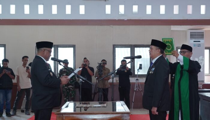 Bupati Luwu Lantik Muhammad Rudi sebagai Sekretaris Daerah Definitif