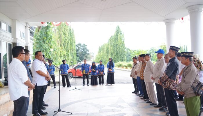 Patahudding Lepas Peserta PENAS XVII, Fokus Tingkatkan Produktivitas Petani dan Nelayan
