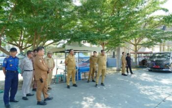 Patahudding Pantau Pembersihan Lokasi Expo, Persiapan Dzikir Akbar