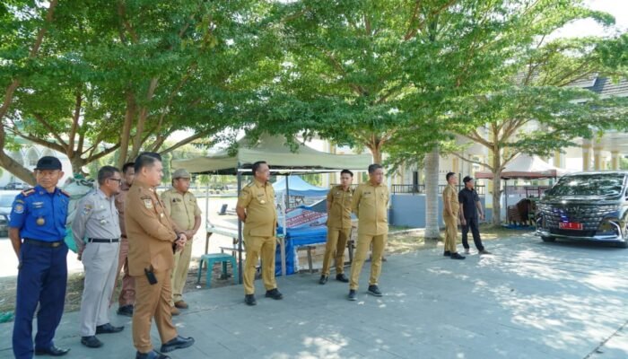 Patahudding Pantau Pembersihan Lokasi Expo, Persiapan Dzikir Akbar