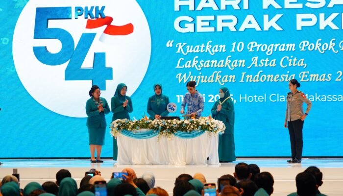 HKG PKK ke-54 di Makassar, Kurnia Patahudding Apresiasi Dedikasi Kader PKK Luwu